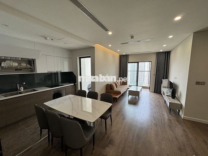 Cho thuê CH Hoàng Thành Pearl, Mỹ Đình 80m2 2PN đủ đồ đẹp chỉ 15tr/th