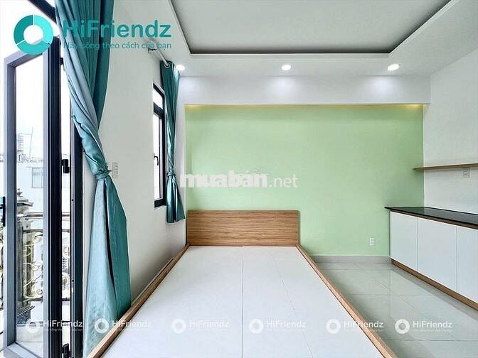 CHO THUÊ CHDV - STUDIO BAN CÔNG FULL NỘI THẤT MỚI XÂY Ở PHẠM VĂN CHIÊU