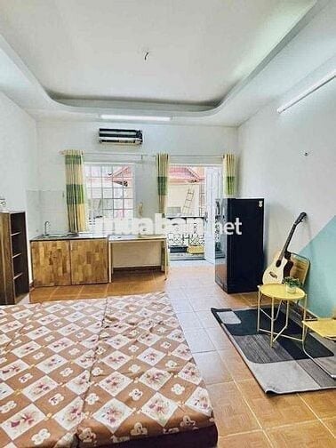 PHÒNG STUDIO FULL NỘI THẤT BAN CÔNG - KHU PHAN XÍCH LONG