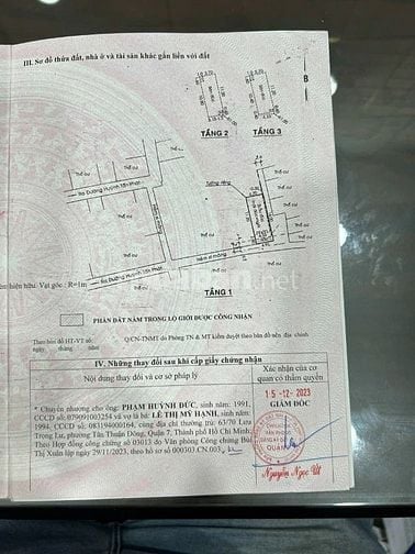 Bán nhà 3 lầu đẹp phú thuận quận 7 củ nam long phú thuận giá 7,950ty