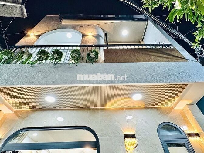 NHÀ XỊN GẦN MẶT TIỀN 3PN - 3 MẶT HẺM THÔNG - GIÁ 575 TỶ TL