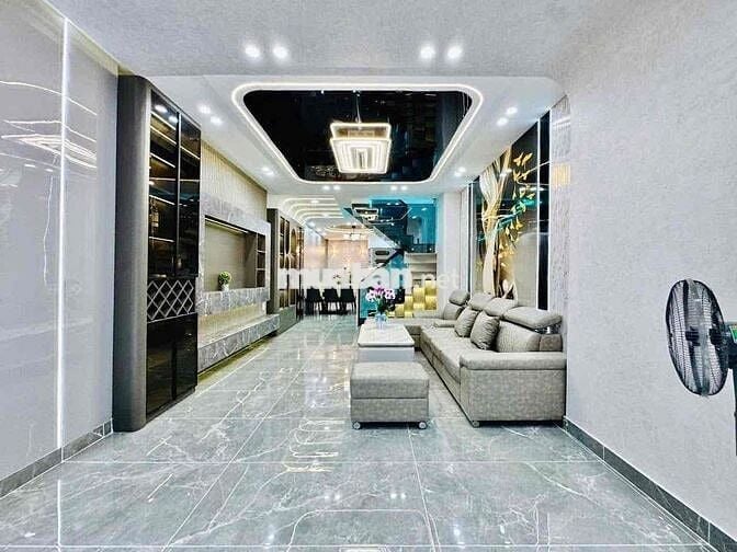 🔥Nhà Full Nội Thất, 3 Lầu, 5PN, 4WC, Đường Nơ Trang Long, P12, B.Thạnh