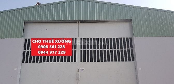 Nhà xưởng cho thuê phường an phú đông quận 12 dt; 700m giá 40 triêu