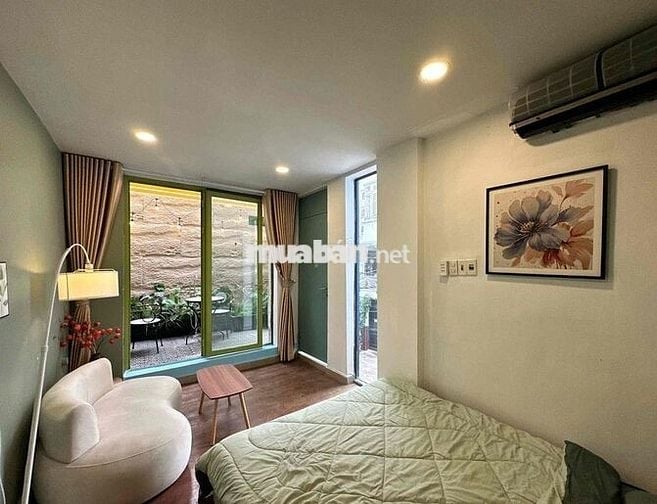 Căn hộ bancol sân vườn-30m2-Ánh sáng tự nhiên-ngay Trần Quang Diệu Q3