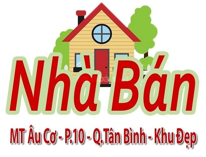 Bán Nhà : Mặt tiền đường Âu Cơ, P.10, Q.Tân Bình, Tp.HCM - dt:7,2x31m
