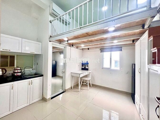 Phòng Gác Lửng Mới Xây Thoáng Gần Đại Học Văn Hiến