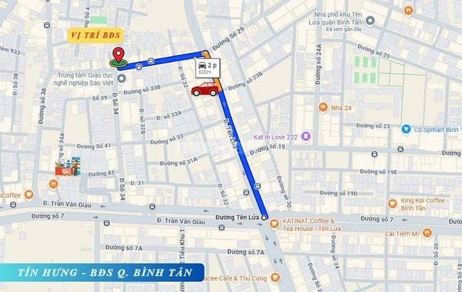 Bán đất hẻm ô tô Tên Lửa, 4.3 x 19m, 5.85 tỷ. gần Aeon Mall (Tín Hưng)