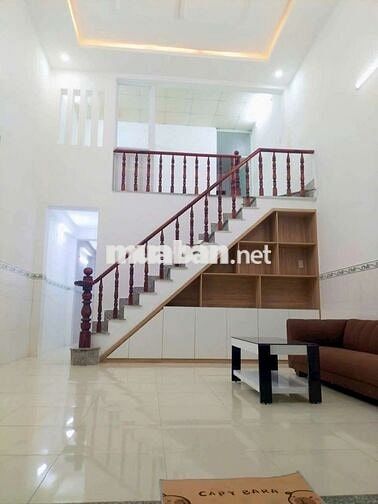 Nhà gác lửng rẻ nhất Phú Hoà, DT: 4,8x16, thổ cư: 50, 2PN, đường 6m