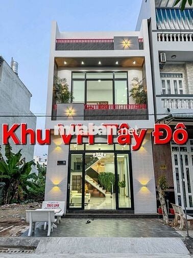 NHÀ TRỆT LẦU XÂY MỚI - KHU VĂN HÓA TÂY ĐÔ