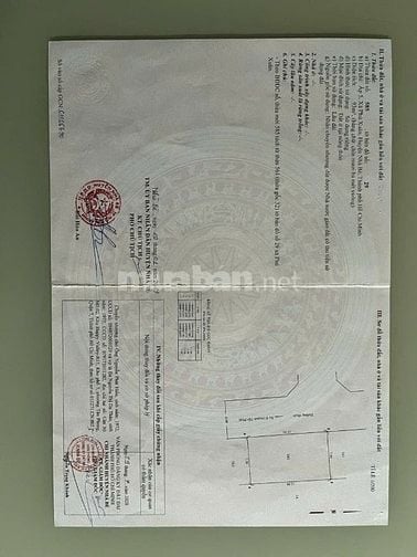 Bán miếng đất chính chủ xã Phú Xuân huyện Nhà Bè