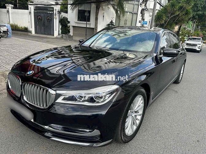 BMW 730Li 2016 Đen/Kem 65.000 km