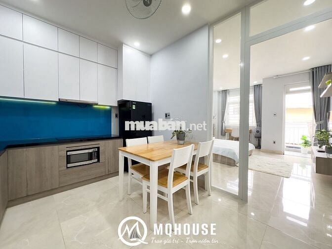 CH 1PN (50M2) full NT ban công thang máy, hầm xe _ Cư xá Bắc Hải Q10