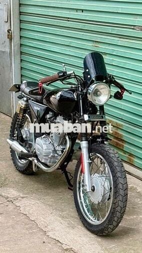 Moto Wolf 125cc up dáng cafe racer bao ngầu