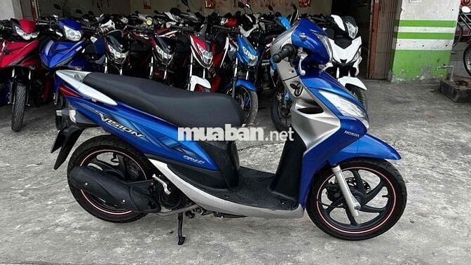 Honda Vision 2012 xanh đen ( hỗ trợ góp )
