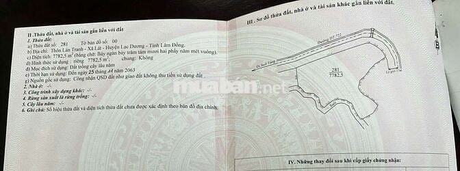 🎯 BÁN ĐẤT KHU DU LỊCH, MẶT TIỀN ĐT.722, LẠC DƯƠNG, LÂM ĐỒNG, ĐÀ LẠT