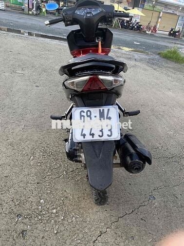 Honda Air Blade Đen Đỏ