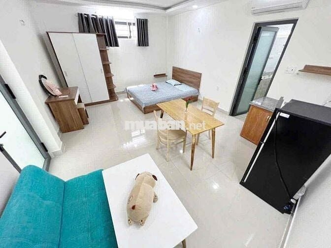 🎆🏡 Cho Thuê Căn Hộ Full NT , Cửa Sổ Thoáng , Khu Phan Xích Long - 40m2