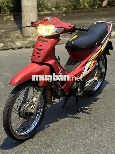 Honda Wave 2006 màu đỏ đen mới 90 %