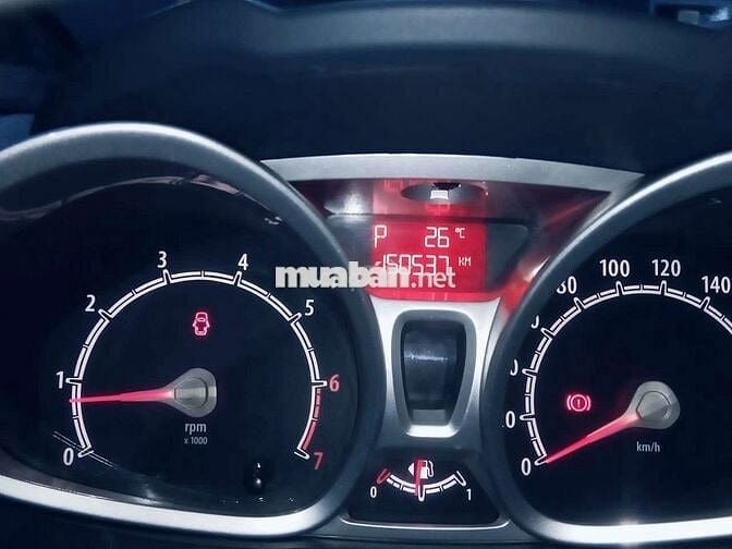 Ford Fiesta 2011 1.6L Trắng 1500000 km