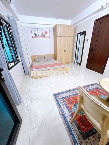 Căn hộ studio tại ngõ 57 mễ trì hạ (1ngủ 1 bếp tách riêng)