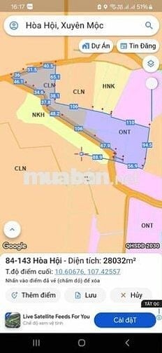 🌿  CHÍNH CHỦ CẦN TÌM CÒ HỢP TÁC BÁN ĐẤT TẠI HÒA HỘI – XUYÊN MỘC 🌿