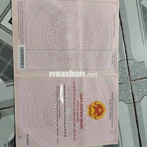 Cần bán lô đất vườn chính chủ đã có sổ