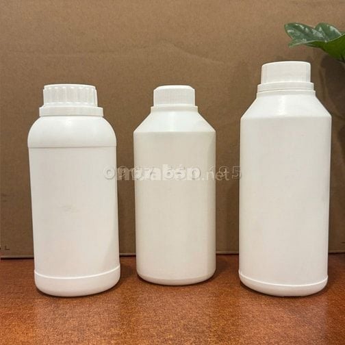 Chai nhựa 500ml đựng hóa chất, dầu nhớt, phân bón ....