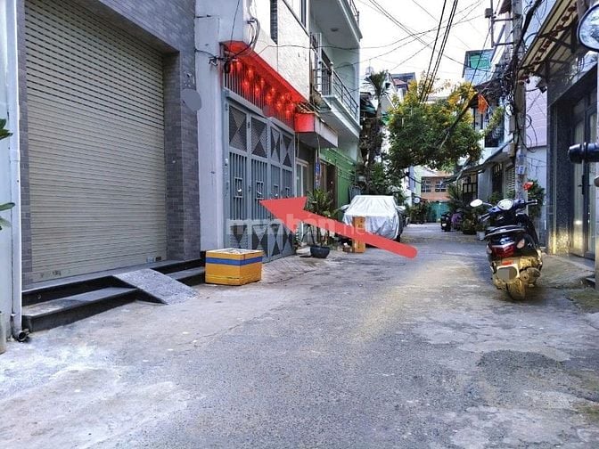 Bán Nhà: hẻm 6m CMT8 gần Cư Xá Bắc Hải Q.10 - CV Lê Thị Riêng dt:4x16m