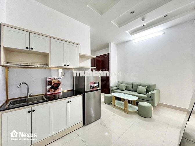 CĂN HỘ 1PN MỚI 100% FULL NỘI THẤT MÁY GIẶT RIÊNG GẦN CẦU NGUYỄN VĂN CỪ