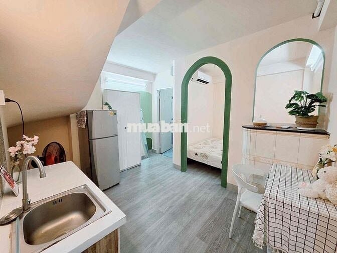 PHÒNG STUDIO FULL NỘI THẤT SIÊU XINH - NGAY HUỲNH VĂN BÁNH