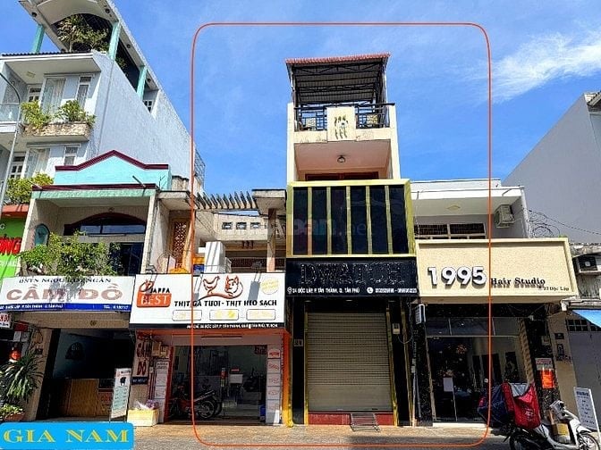 BÁN NHÀ MẶT TIỀN : 24 ĐỘC LẬP - P. TÂN THÀNH - Q. TÂN PHÚ - TPHCM