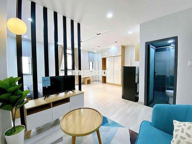 Studio Ban Công Mới Xây_Gần Vòng Xoay Dân Chủ⚡️Đủ Tiện Nghi_AnNinh📍