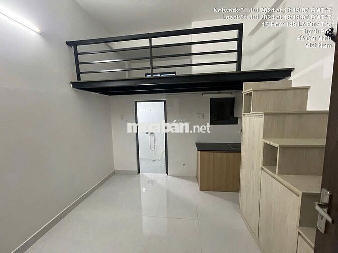 PASS CĂN HỘ CỰC NGON CÓ GÁC FULL NT ĐƯỜNG LÊ ĐỨC THỌ