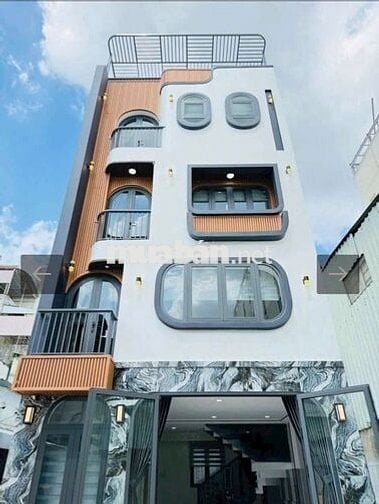 78M² Ngang 5.5m - Nhà Mới 100%Full Nội Thất -5tầng Sát Mặt Tiền Đường