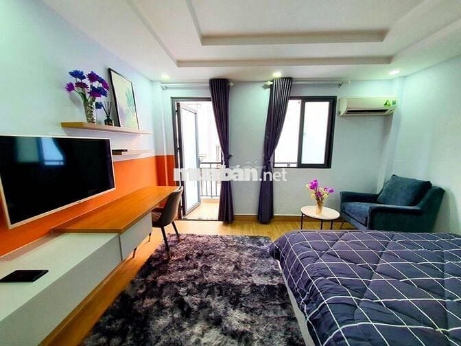 CĂN HỘ LÊ VĂN SỸ 30m2 MÁY GIẶT RIÊNG, FULL TIỆN NGHI, BẢO VỆ 24/24