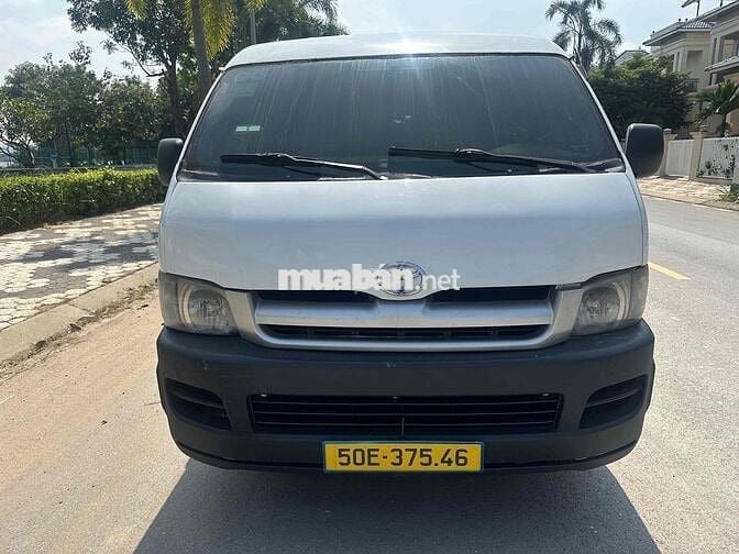 Toyota Hiace tải van 3 chỗ /930kg đời 2006 máy dâu