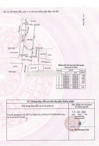 ĐẤT GÓC 2 MẶT TIỀN 911 TỈNH LỘ 43, DT:100m2 THỔ CƯ, CHỈ 4.5 TỶ