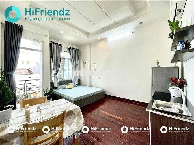 Khu Bảy hiền- Studio Ban công- Full Nội Thất - 30m2 - Nguyền Hồng Đào
