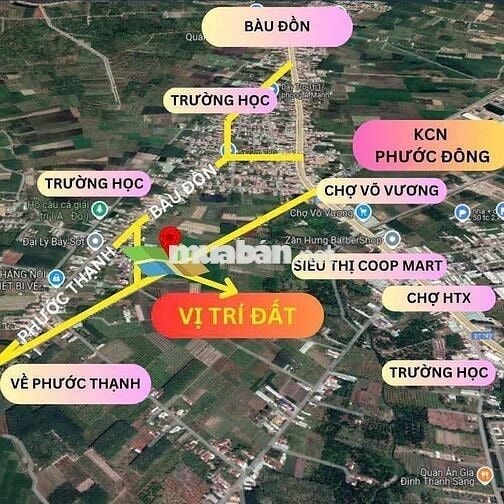 6x60m Mặt Tiền Kênh Thoáng Mát Có Thổ Cư. Sổ Hồng Riêng. Chỉ 499Tr