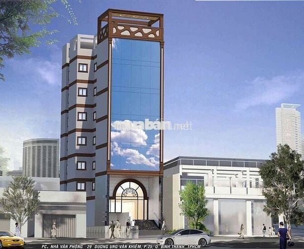 Toà nhà VP mới xây MT Ung Văn Khiêm - Bình Thạnh