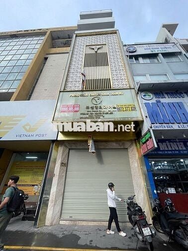 🌟 Cho thuê tòa nhà 6 lầu, thang máy – Q1 Hai Bà Trưng – 120tr/tháng