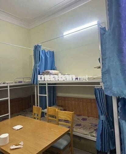 Phòng Nam ở ghép giường tầng,Full nội thất trọn gói 1,1tr/người/tháng