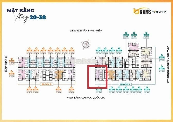 Cần bán căn góc giá tốt dự án Bcons Solary