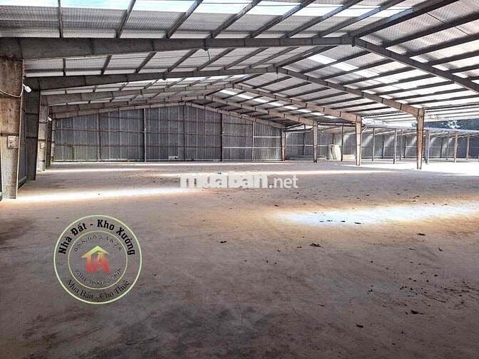 Chủ cho thuê xưởng 3600m, đg container quay đầu