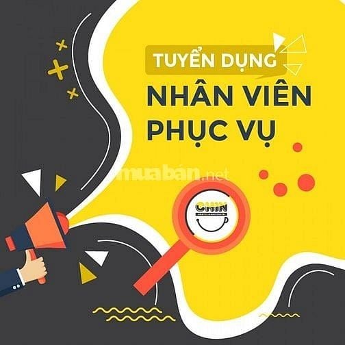 CẦN TUYỂN NHÂN VIÊN PHỤC VỤ NHÀ HÀNG CÀ PHÊ VÀ ĂN UỐNG TẠI PHÚ MỸ HƯNG