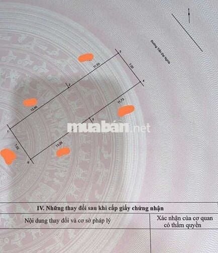 Cần bán mặt tiền đường Trần Đại Nghĩa