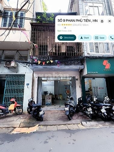 CHÍNH CHỦ CHO THUÊ NHÀ 2TẦNG 44M² ĐẦU PHỐ PHAN PHÙ TIÊN,CÁT LINH,HN
