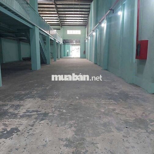 Cần cho thuê kho xưởng DT 12*65 gác lửng 6*45 . tổng DT 1000m