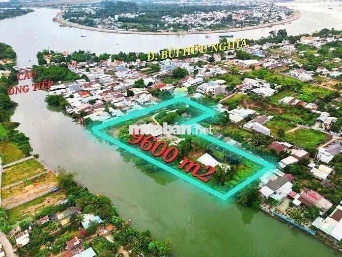 Đất view sông trung tâm tp. Biên Hoà 9600m2 giá rẻ như cho