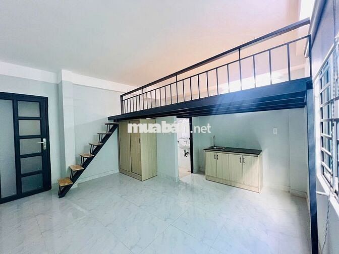 Phòng trọ Duplex nội thất cơ bản